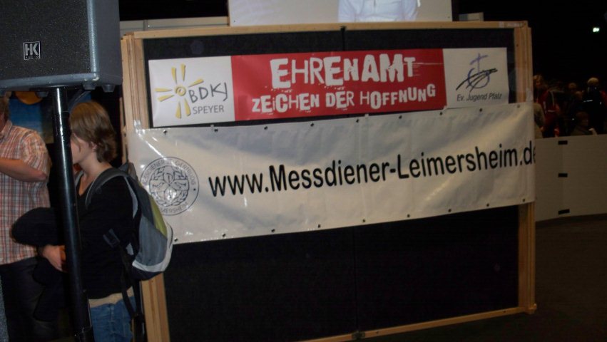 Ökumenischer Kirchentag Mnchen (12.-16. Mai 10)  Christian Liebel, Elisabeth Bauer, Waltraud Zehnder-Liedke, 2010.